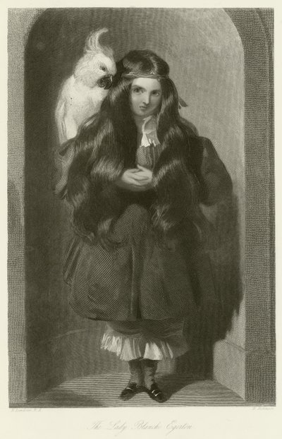 Lady Blanche Egerton od Edwin Landseer