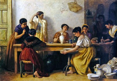 Sevillská keramika od Edwin Longsden Long
