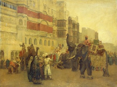Slavnostní den v Bekanir-Beloochistan, Bekanir, od Edwin Lord Weeks