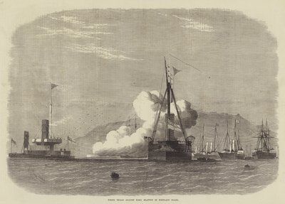 Střelba proti HMS Glatton v Portland Roads od Edwin Weedon
