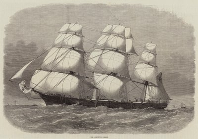 HM Corvette Volage od Edwin Weedon