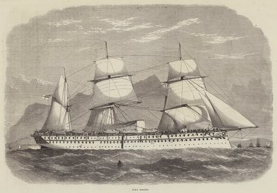 Indie a princ z Walesu, HMS Serapis od Edwin Weedon