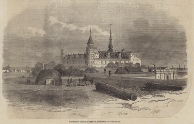 Zámek Kronborg, Elsineur, vchod do zvuku od Edwin Weedon