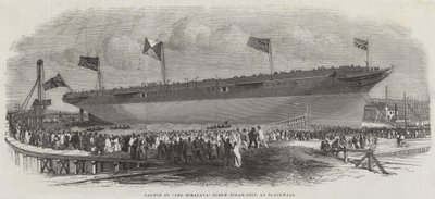 Start Himalaya Screw Steam-Ship v Blackwallu od Edwin Weedon