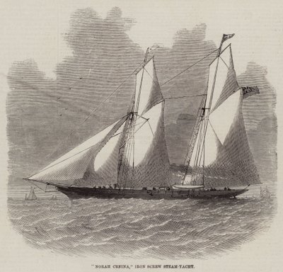 Norah Creina, Iron Screw Parní jachta od Edwin Weedon