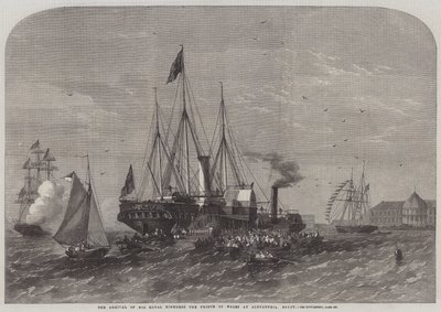 Příjezd Jeho královské Výsosti prince z Walesu do Alexandrie v Egyptě od Edwin Weedon