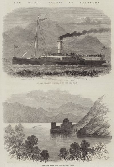 Královská cesta ve Skotsku od Edwin Weedon