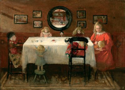 Čajový dýchánek pro panenky od Edytha Margaret Goodwin