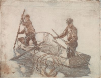 Chlapci rybaří od Eero Järnefelt
