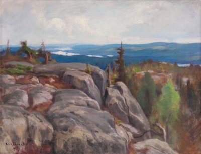 Krajina Maisema Kolilta, 1929 od Eero Järnefelt