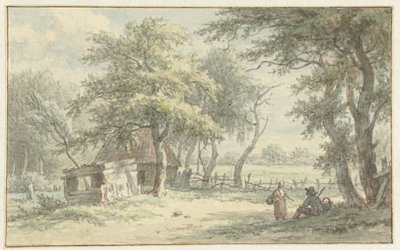 Figurky v chatě v Naarder Houd od Egbert van Drielst