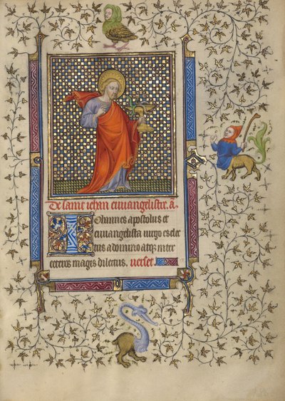 Svatý Jan Evangelista od Egerton Master