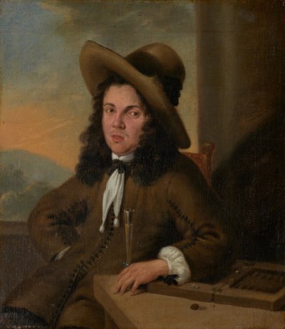Portrét Aernout van Overbeke, přibližně konec 50. let 17. století – začátek 60. let 17. století (olej na plátně) od Eglon Hendrick van der Neer