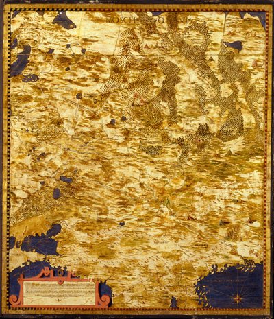 Rusko Moscovia, c. 1565 od Egnazio Danti