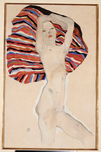 Act Against Colored Material, 1911 od Egon Schiele