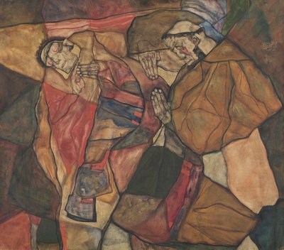 Agónie od Egon Schiele