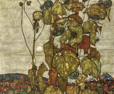 Podzimní Slunce od Egon Schiele