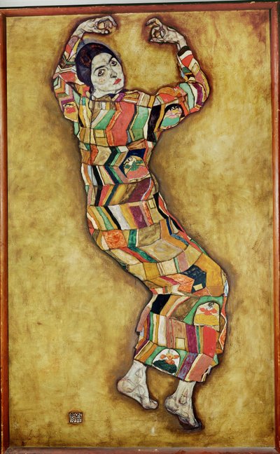 Bildnis Friederike Maria Beer (malba na plátně) od Egon Schiele