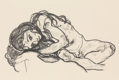 Dívka, 1918. od Egon Schiele