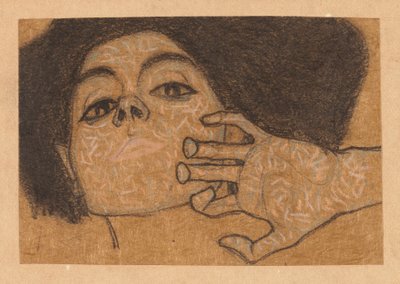 Hlava ženy od Egon Schiele