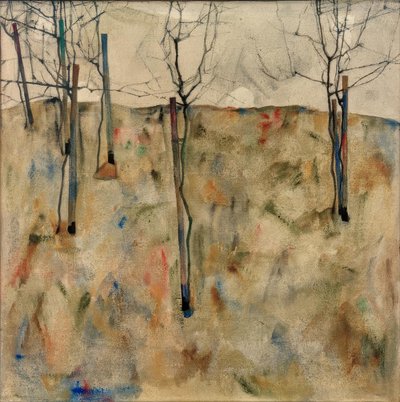Holé stromy od Egon Schiele