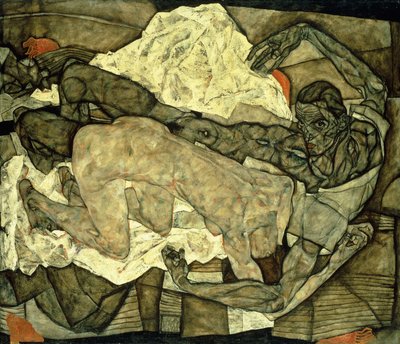 Milenci od Egon Schiele