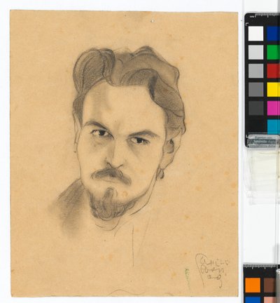 Portrétní studie Antona Peschky od Egon Schiele