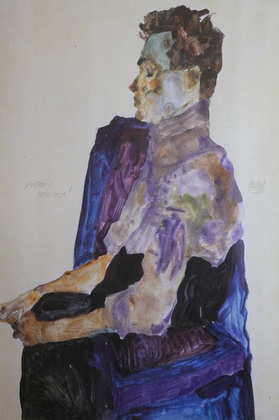 Portrét Antona Peschky, 1911. od Egon Schiele