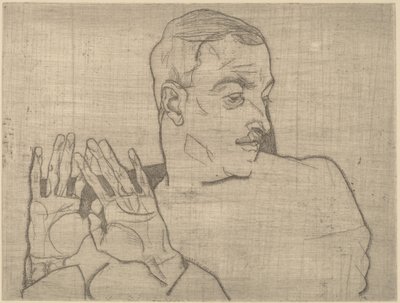 Portrét Arthura Roesslera od Egon Schiele