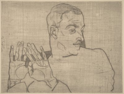 Portrét Arthura Roesslera od Egon Schiele