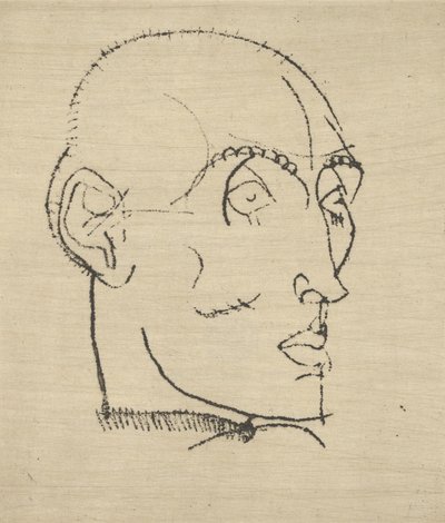 Portrét muže, 1914. od Egon Schiele