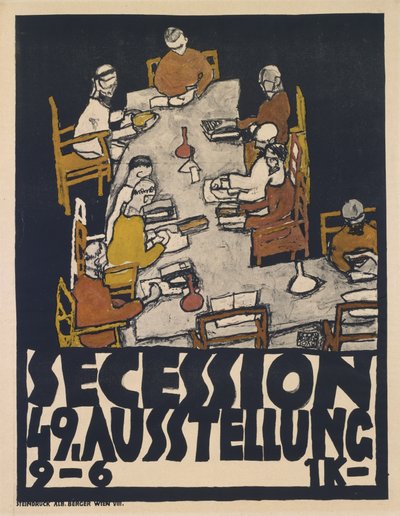 Secese 49. Ausstellung (Výstava Secese 49), 1918 od Egon Schiele