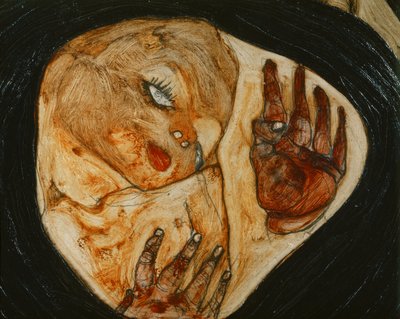 Mrtvá matka I od Egon Schiele