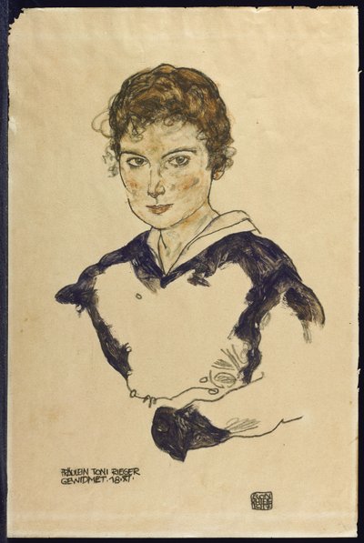 Neznámý obrázek od Egon Schiele