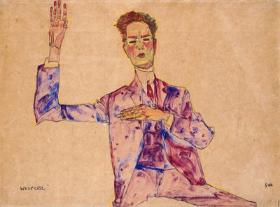 Willy Lidl, 1910 od Egon Schiele
