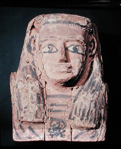 Sarkofág (malované palmové dřevo) od Egyptian