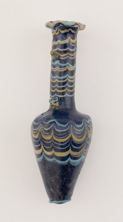 Láhev, Nová říše, cca 1425-1362 př. n. l. (sklo) od Egyptian 18th Dynasty