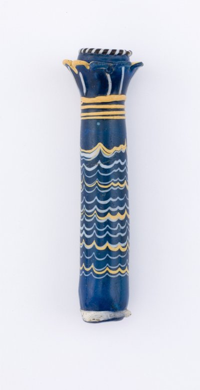 Baňka, Nová říše, cca 1400-1300 př.nl (sklo) od Egyptian 18th Dynasty