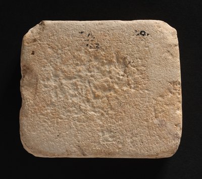 Vápencová forma na odlévání kovových šperků, Nová říše od Egyptian 18th Dynasty