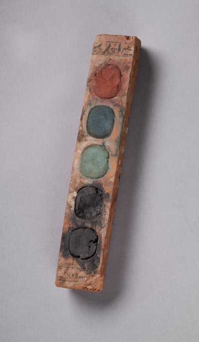Krabice s barvou vezíra Amenemope, Nová říše, kolem 1427-1401 př.nl od Egyptian 18th Dynasty