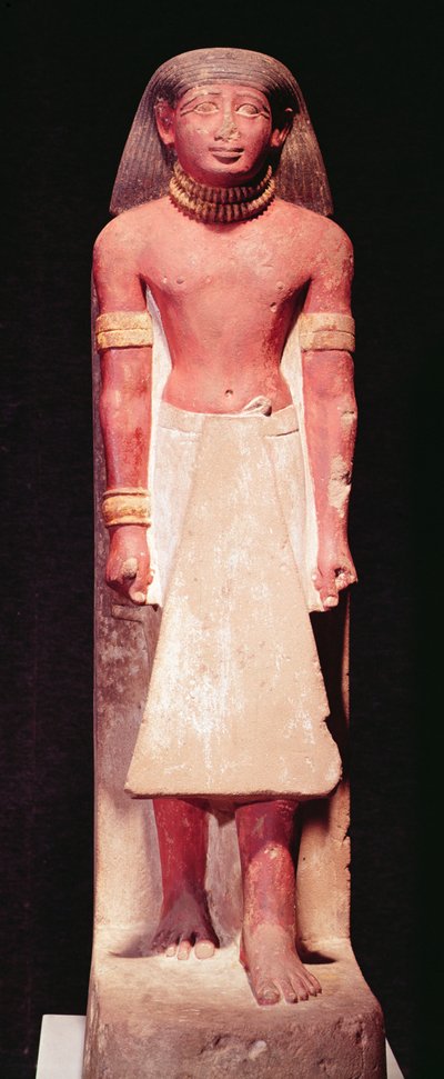 Socha muže v bederní roušce, Nová říše od Egyptian 18th Dynasty