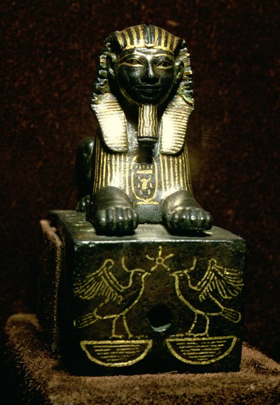 Soška sfingy krále Tuthmosis III, Nová říše, cca 1490-1439 př.nl od Egyptian 18th Dynasty
