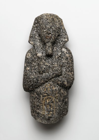Ushabti z Achnatonu, z Tell el-Amarna, Nová říše, kolem 1353-36 př.nl (žula) od Egyptian 18th Dynasty