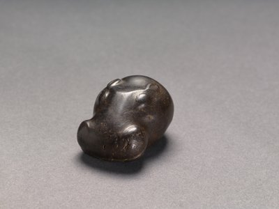Váha ve tvaru hroší hlavy, cca 1540-1296 př.nl od Egyptian 18th Dynasty