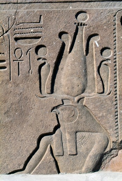 Blok s reliéfy a nápisy Ramsese II., Velký Amonův chrám, Tanis, Egypt, Nová říše, 19. dynastie od Egyptian 19th Dynasty