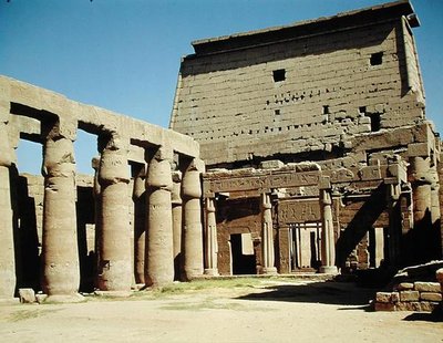 Peristylový soud od Egyptian 19th Dynasty