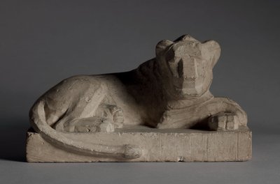 Soška lva, 380-246 před naším letopočtem od Egyptian 30th Dynasty