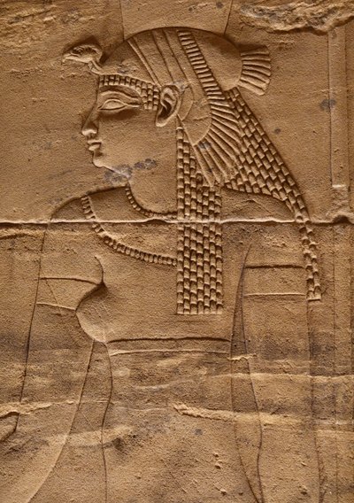 Egyptská královna, chrám ve Philae od Egyptian 4th Dynasty