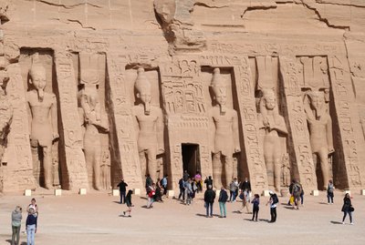 Malý chrám v Abú Simbelu od Egyptian Egyptian
