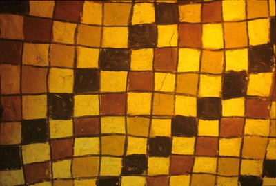 Starověký Egypt, Vzor ze stropu hrobky, Malba/Freska, Sennuferova hrobka, Théby, Luxor od Egyptian Egyptian